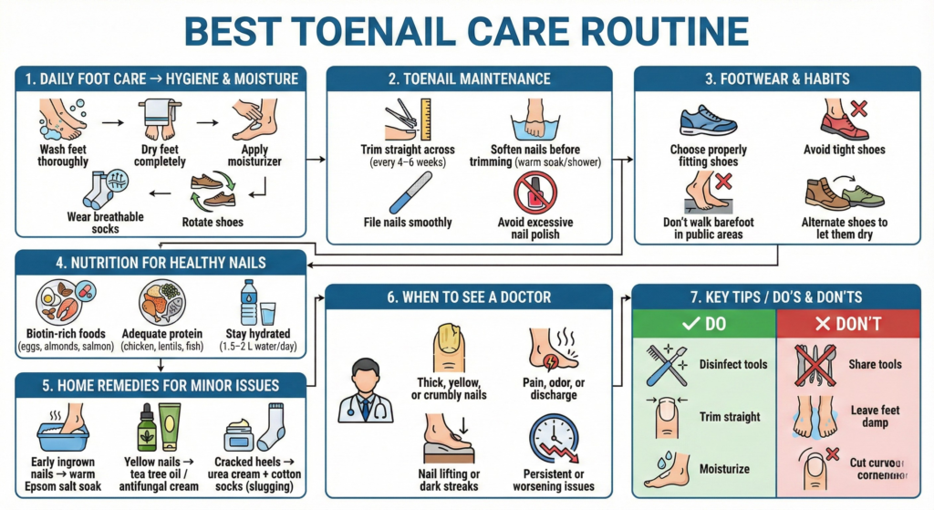 Best Toenail Care Routine: Expert Guide for Healthy Feet. - The Beauty Bask