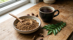 আপনার WordPress ওয়েবসাইটে amla-powder-and-black-tea-rinse-natural-hair-remedy..jpg ছবিটি আপলোড করার জন্য SEO-friendly টেক্সট নিচে দেওয়া হলো। এই ছবিটি "Natural Solutions for Gray Hair" সেকশনের জন্য।১. Alt Text (সবচেয়ে গুরুত্বপূর্ণ) এটি গুগলের জন্য এবং এসইও র্যাঙ্কিংয়ের জন্য জরুরি। Alt Text: Amla powder and black tea rinse natural remedy to darken gray hair